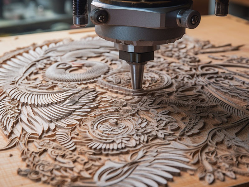 雕銑機如何去銑直角？